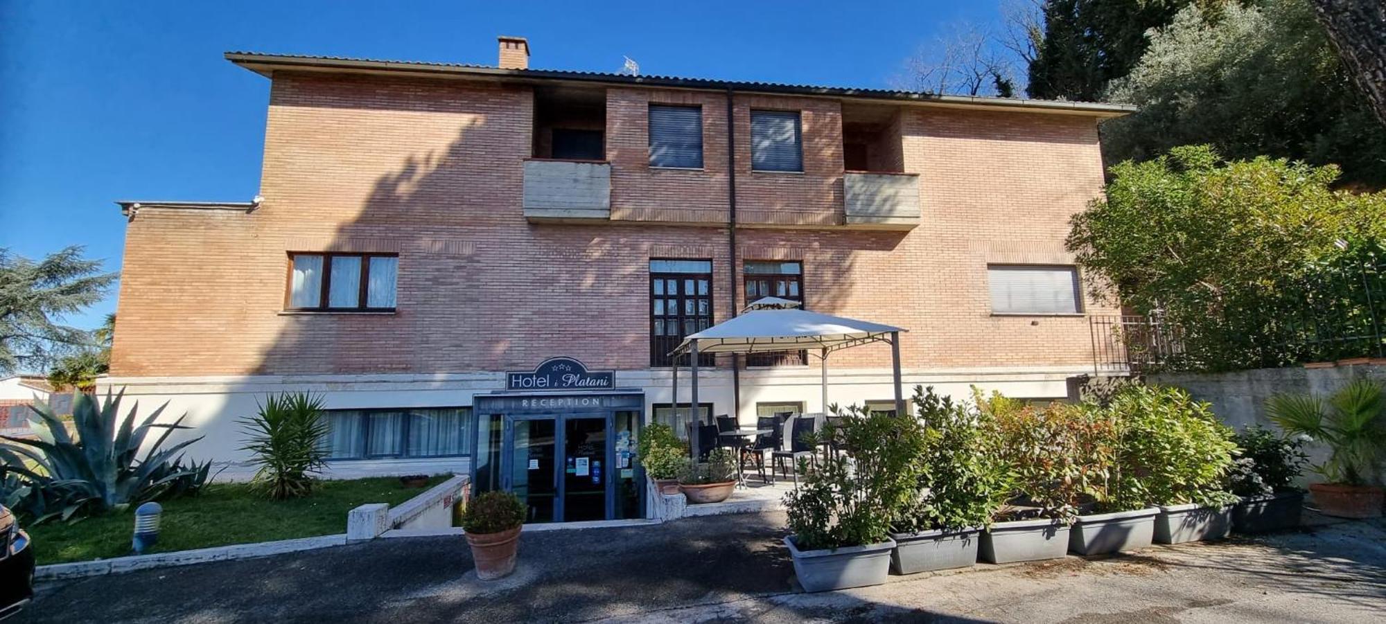 Hotel I Platani Сієна Екстер'єр фото